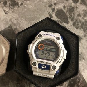 G-Shock Watch - White and Blue